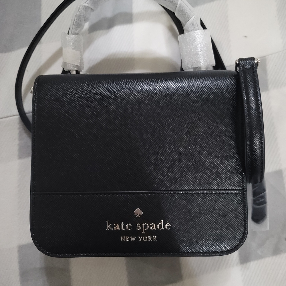 NWT Kate Spade Elegant Black Crossbody Bag